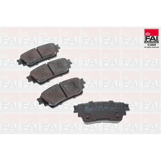 FAI Rear Brake Pad Set BP340