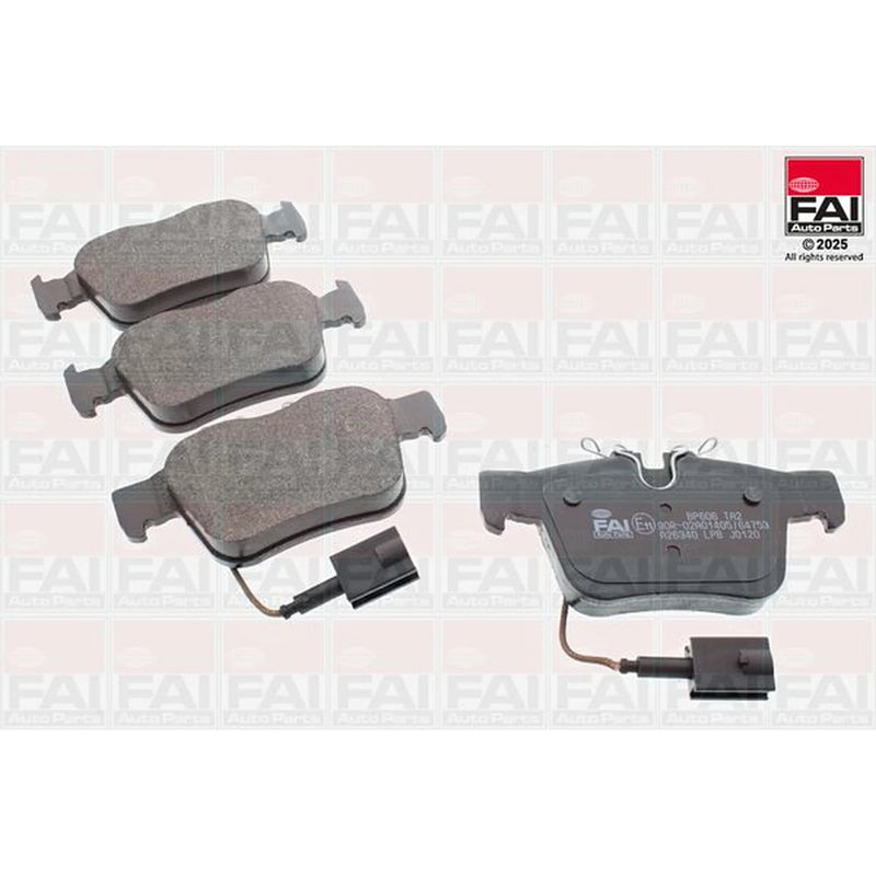 FAI Rear Brake Pad Set BP606