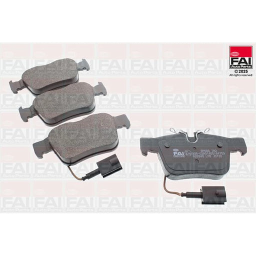 FAI Rear Brake Pad Set BP606