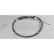 Borg & Beck Handbrake Cable Right Rear BKB3351