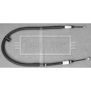Borg & Beck Handbrake Cable Right Rear BKB3700