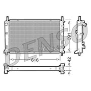 Denso Engine Radiator fits Ford Cougar 1998-2001 2.0 2.5
