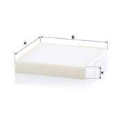 MANN-FILTER Cabin Air Filter (Pollen Filter) behind CU 22 028