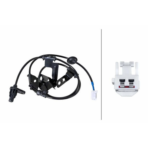 Hella ABS Wheel Speed Sensor Rear 6PU 358 252-301