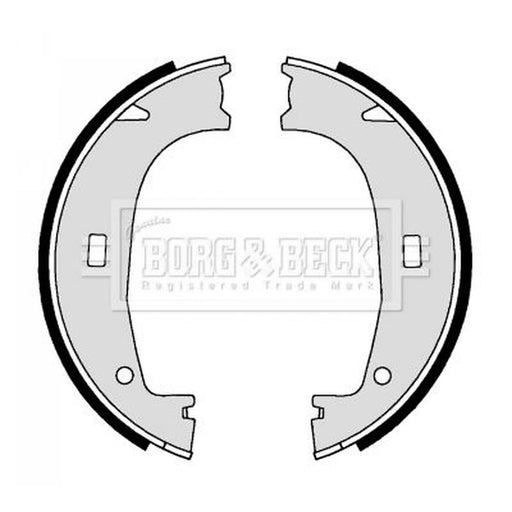 Borg & Beck Parking Brake Shoe Set BBS6246