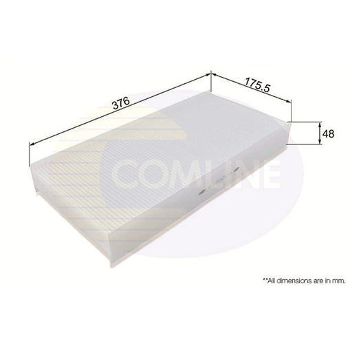 Comline Cabin Air Filter (Pollen Filter) EKF178