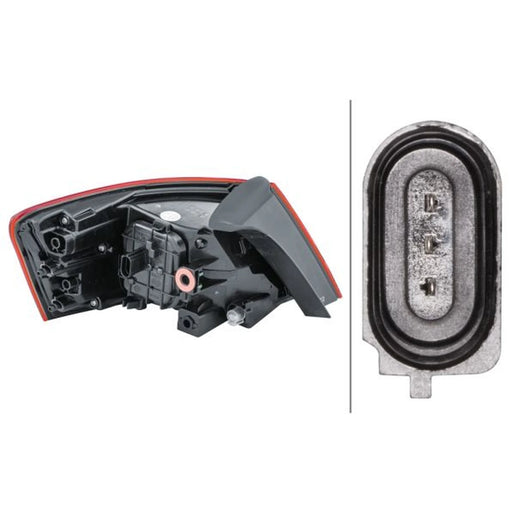Hella Tail Light / Lamp W21W Right 2SD 012 833-041