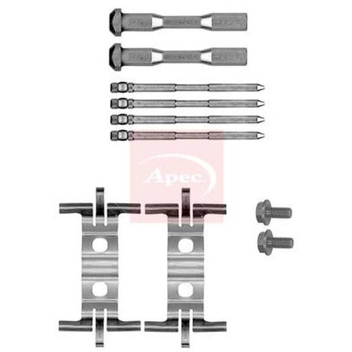 Apec Brake Pad Accessory Fitting Kit Front KIT1623