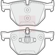 Apec Rear Brake Pad Set PD3338