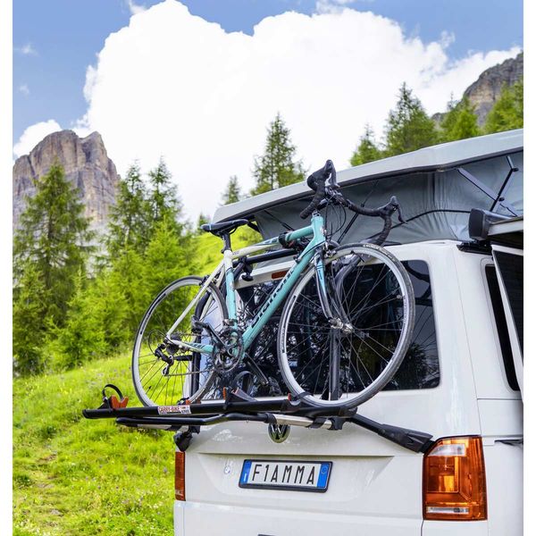 Fiamma VW T6 Pro Deep Black ** Fits VW T6 Transporter / Caravelle / Multivan / California  (2014) Bike Rack