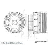 Blue Print Oil Filter Housing Cap ADBP990023