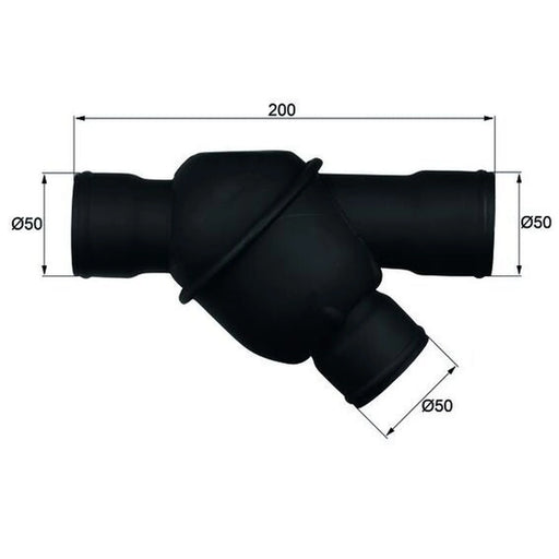 Mahle Thermostat,Coolant TH 24 83
