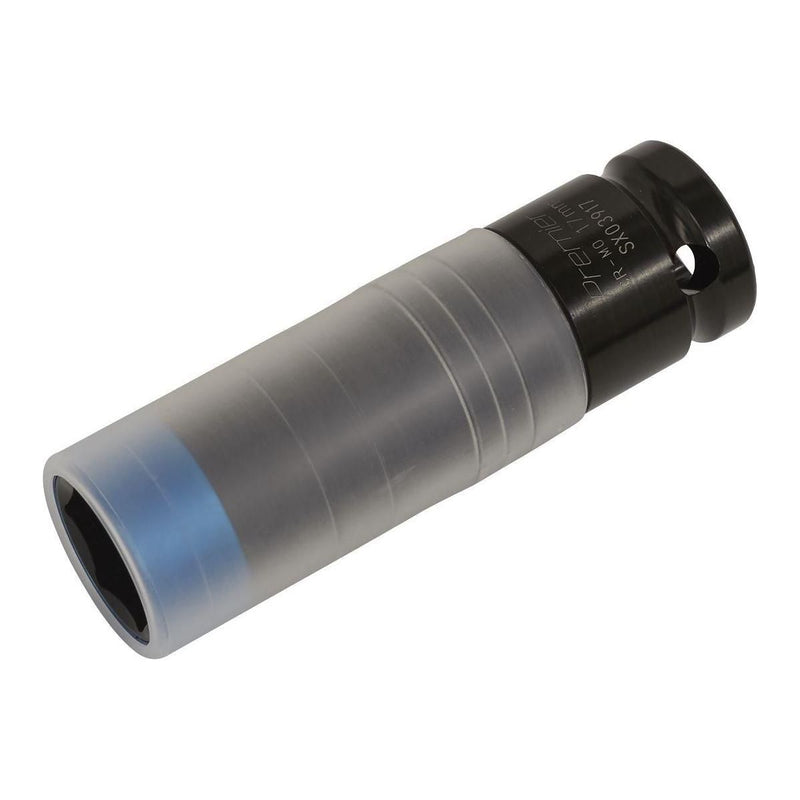 Sealey Alloy Wheel Ultra-Power Impact Socket 17mm 1/2"Sq Drive SX03917 Sealey  - Town Parts