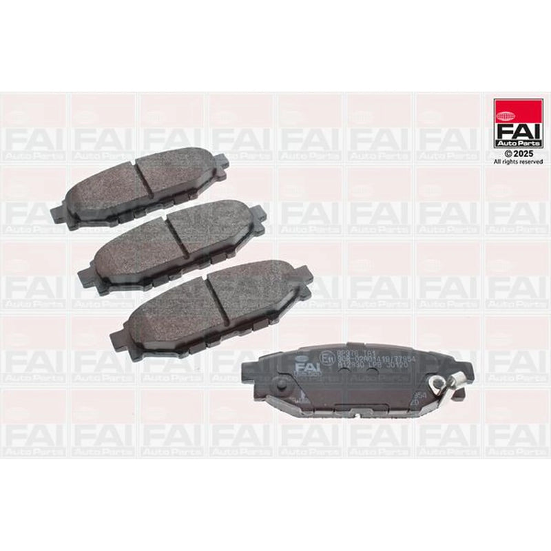 FAI Rear Brake Pad Set BP376