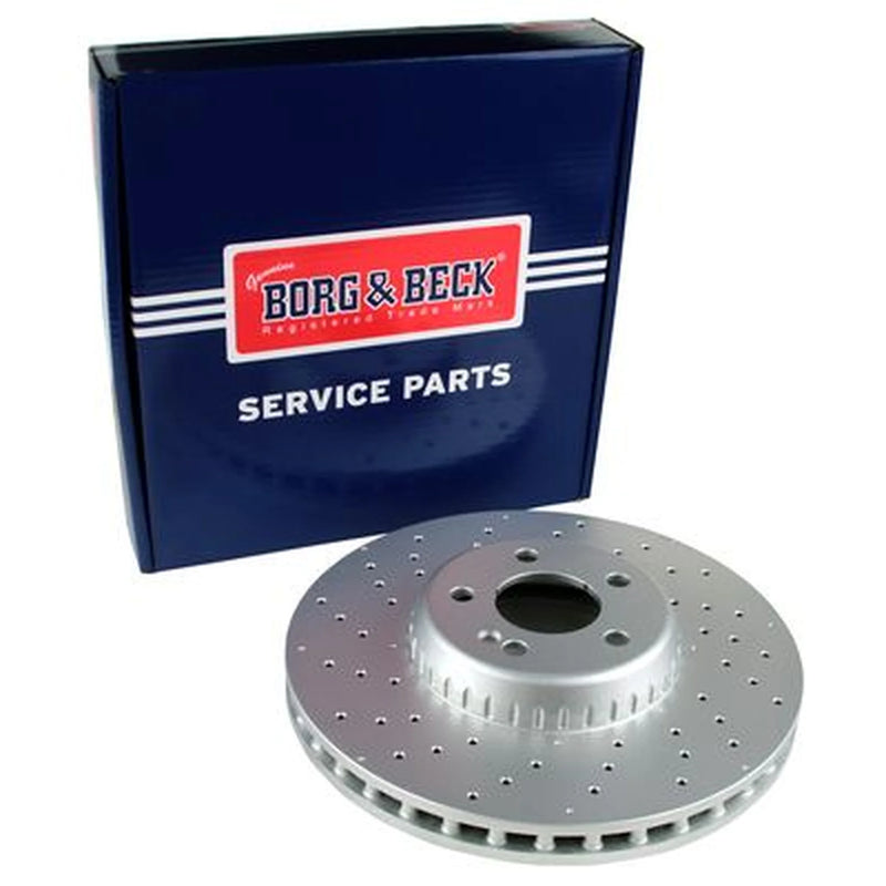 Borg & Beck 2 x / Front Brake Discs BBD7035S-x2