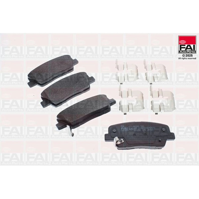 FAI Rear Brake Pad Set BP290