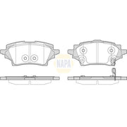 NAPA Rear Brake Pad Set NBP1685