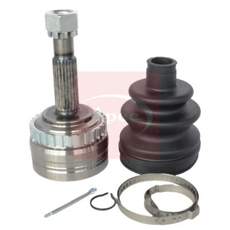 Apec CV Axle Shaft Assembly Wheel Side ACV1006
