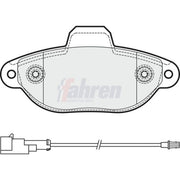 Fahren Front Brake Pad Set fits Ford Ka 2008-2016 1.2