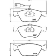 Mintex Front Brake Pad Set MDB2133