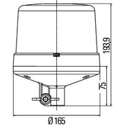 Hella Rotating Beacon Wide High 2RL 011 484-011