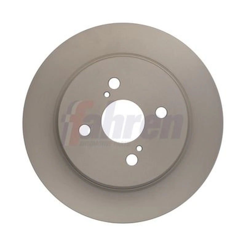 Fahren 2 x Solid Rear Brake Discs FBD6511-x2