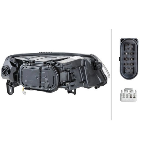 Hella Headlight Headlamp D3S/H7 Left 1EL 009 925-511