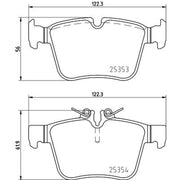 DON Rear Brake Pad Set PCP1988