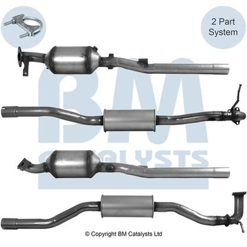 BM Catalysts Homologated Diesel Cat & Sic Dpf BM11409HP