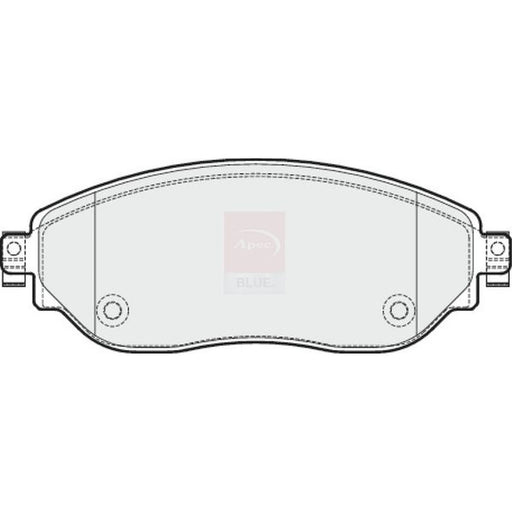 Apec Front Brake Pad Set PD3382
