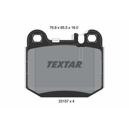 Textar Rear Brake Pad Set 2315702