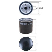 Mahle Engine Oil Filter OC 242