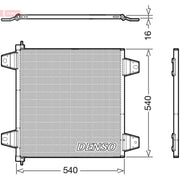 Denso Air Conditioning Condenser DCN99065