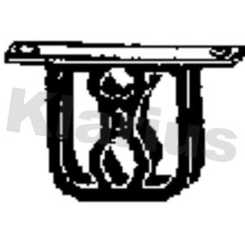 Klarius Exhaust System Mount Rubber 420486
