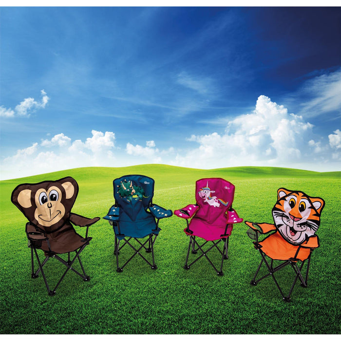 Quest Childrens Monkey Fun Folding Chair 5203m - Quest - Van Life Living