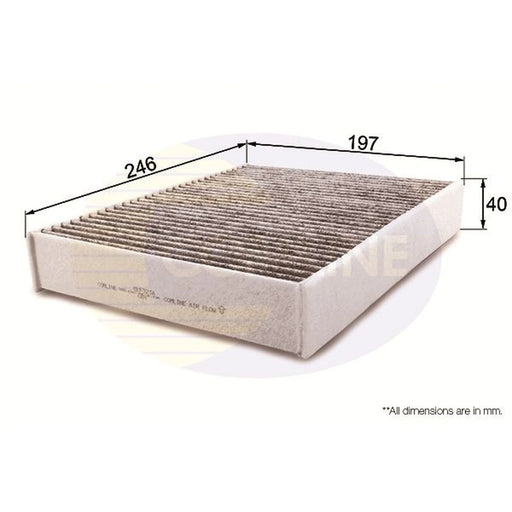 Comline Cabin Air Filter (Pollen Filter) EKF323A