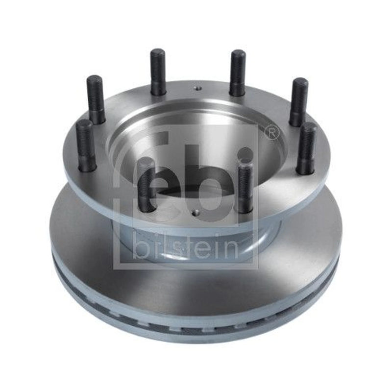 Febi 2 x Internally Vented Front Brake Discs 105773