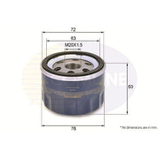 Comline Engine Oil Filter EOF176