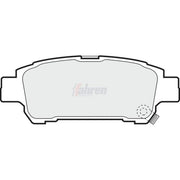 Fahren Rear Brake Pad Set fits Toyota Alphard I 2003-2008 2.4 3.0