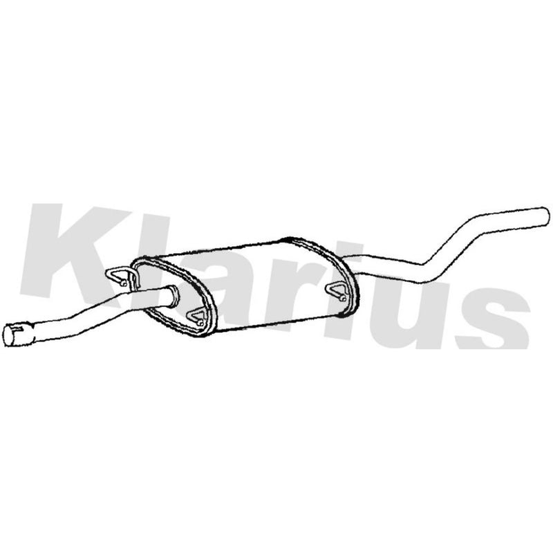Klarius Box With Centre Pipe Centre MZ527V