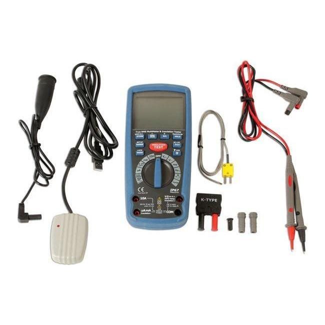Laser Insulation Resistance Multimeter CAT III 6550 Laser  - Town Parts