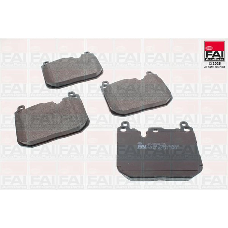 FAI Front Brake Pad Set BP600
