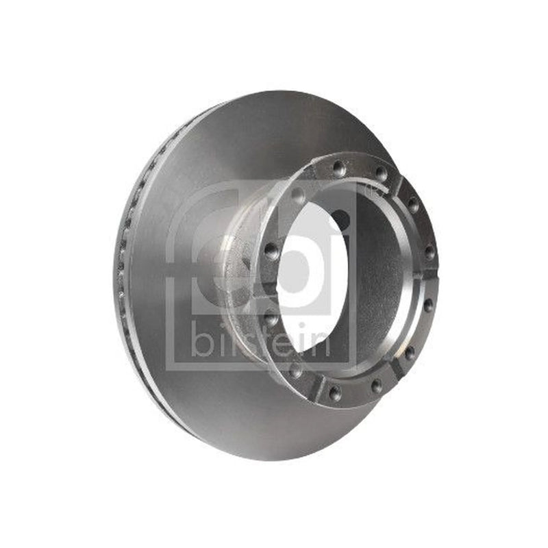 Febi 2 x Internally Vented Rear Brake Discs 23723-x2