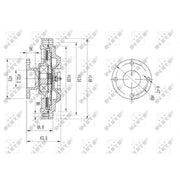 NRF Radiator Fan Clutch 49603