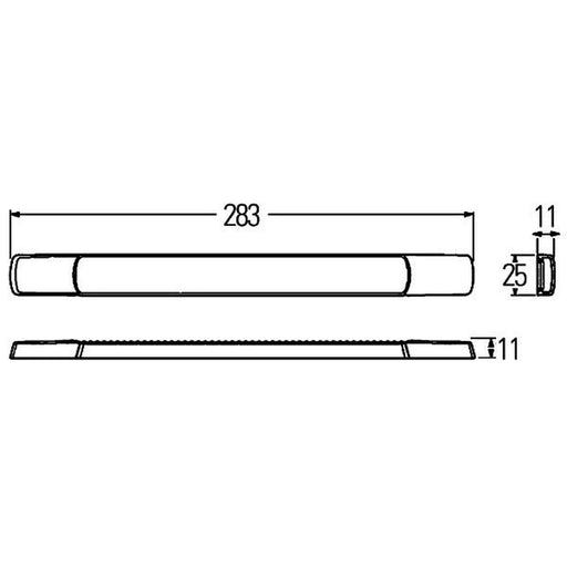 Hella Interior Lamp MD12 White Interior 2JA 980 879-011 2JA 980 879-011