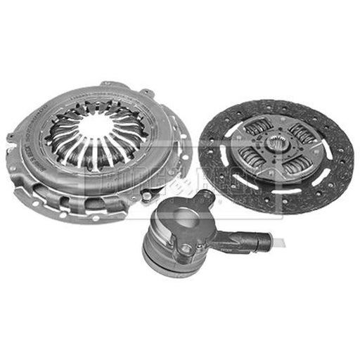 Borg & Beck Clutch Kit Set 3pc HKT1333