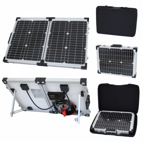 Photonic Universe 12V Folding Solar Charging Kit - Dyna-mo Solar - Van Life Living