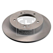 Febi 2 x Solid Front Brake Discs 10869-x2