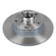 Febi 2 x Solid Rear Brake Discs 11394-x2