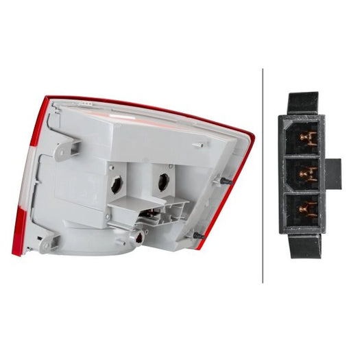 Hella Tail Light / Lamp H21W Left 9EL 354 848-011